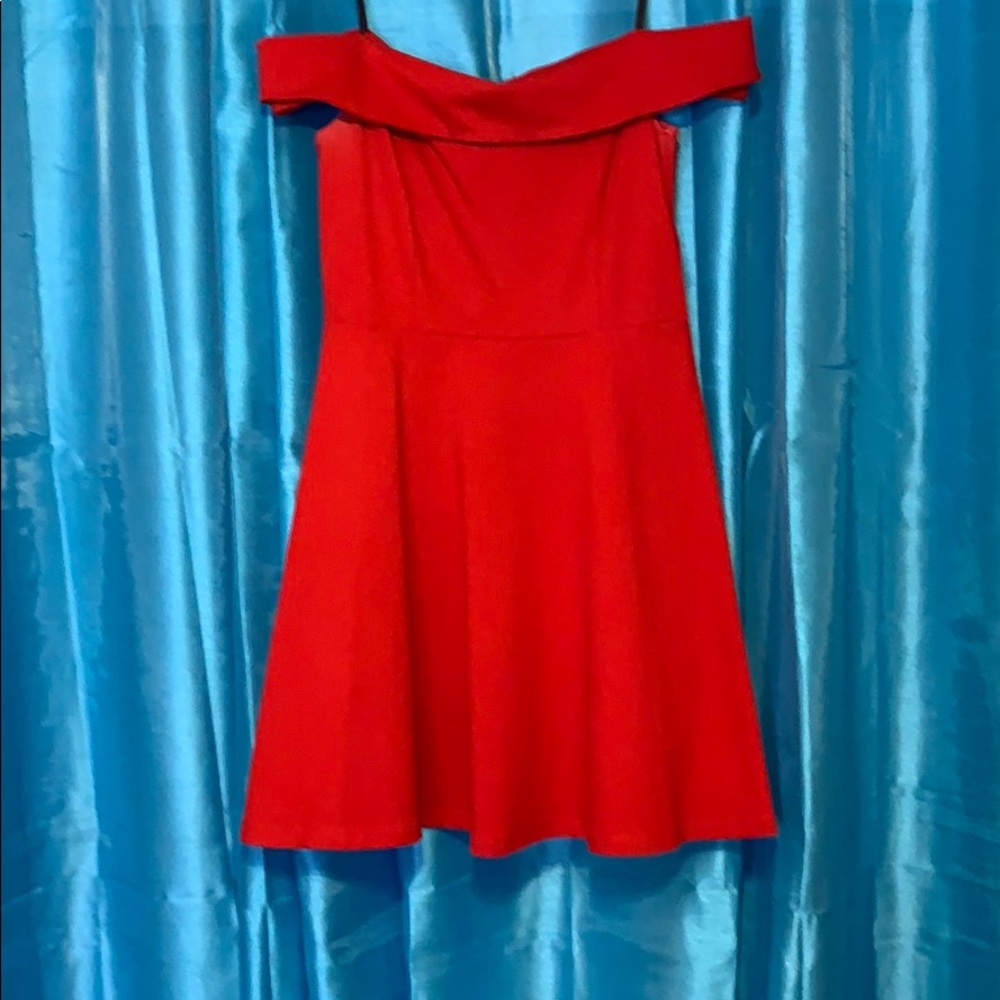 Red dress